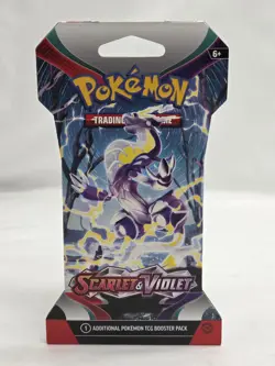 Nintendo Pokemon TCG Scarlet & Violet Sleeved Booster Pack - 10 Cards 820650853258 - Image 1