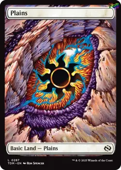 Foil Plains (0287) - 287 - NM - Tarkir: Dragonstorm - Image 1