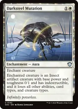 Darksteel Mutation - 142 - NM - Commander: Secrets of Strixhaven - Image 1