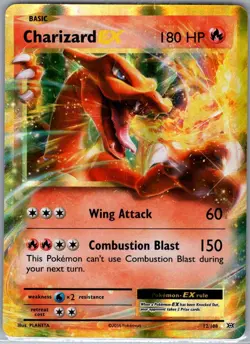 Charizard EX 12/108 XY - Evolutions - Pokemon Card - NM - Image 1