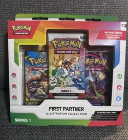 Pokemon TCG First Partner Illustration Collection Series 1 Box English 6+ - Image 1