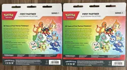Pokemon TCG First Partner Illustration Collection Series 1-Lot of 2-Sealed - Image 2