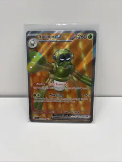 2 Pokemon TCG Spidops ex 223/198 & 243/198 SV01 Scarlet & Violet Full Art Holo R - Image 4