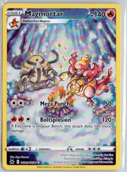 Magmortar Holofoil Ultra Rare SWSH: Crown Zenith: Galarian Gallery GG03/GG70 ... - Image 1