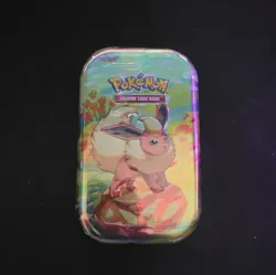 Pokemon TCG: Prismatic Evolutions Mini Tin *Flareon* Factory Sealed! - Image 1