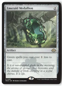 Emerald Medallion - Modern Horizons 3 (291) - MTG - Image 1
