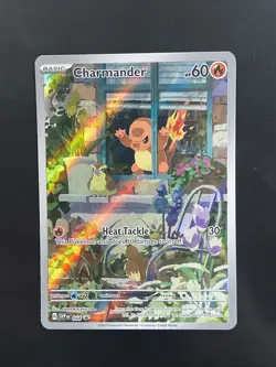 Pokemon Charmander 044 Scarlet & Violet Promo Holo English 2023 - Image 1