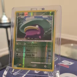 Pokemon TCG Lotad SH4 Platinum EN Reverse Holo Common Basic 50 HP 2009 - Image 1