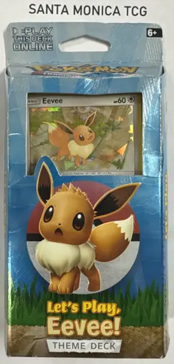 Pokemon FACTORY SEALED Let's Play Eevee! Theme Deck!! - Image 1