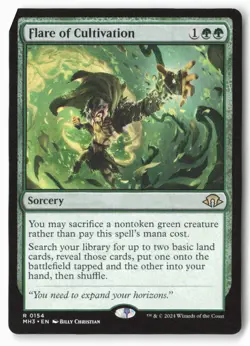Flare of Cultivation - Modern Horizons 3 (154) - MTG - Image 1
