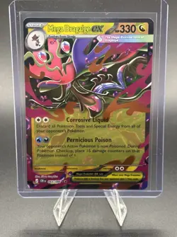 Mega Dragalge ex 65/86 Double Rare Chaos Rising ME04 Pokemon TCG - Image 1