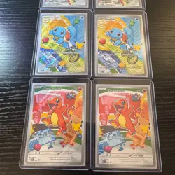 Pokemon 30 Year Celebration 1st Partners Promo Set Bulbasaur Charmander Squirtle - Image 3