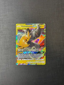 The Pokemon Company Pokemon TCG Pikachu & Zekrom GX TAG TEAM Holo 33/181 - Image 1