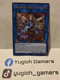 YUGIOH TRICKSTAR HOLLY ANGEL DUPO 1ST EDITION ULTRA LIGHT PLAYED - Image 1