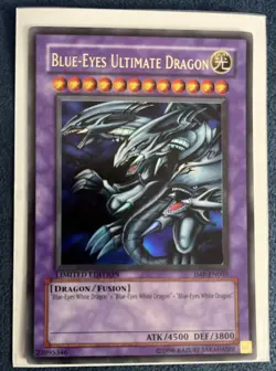 Yugioh Blue-Eyes Ultimate Dragon JMP-EN005 Limited Edition Ultra Rare - Image 1