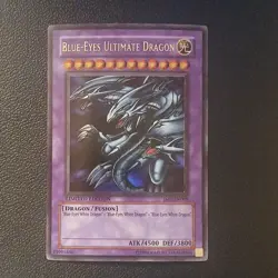 Blue-Eyes Ultimate Dragon JMP-EN005 Ultra Rare Limited Edition NM Yu-Gi-Oh - Image 1
