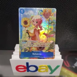 Rebecca SR OP15-053 Alternate Art Foil One Piece TCG Adventure Kami Island | EN - Image 1