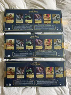 Disney Lorcana: 3 Sealed D23 Collection - 2024 - D23 Promos (D23) - Image 2