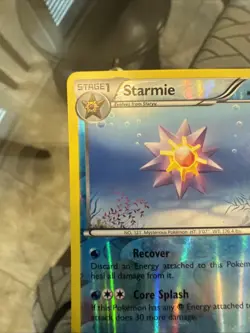 Pokemon Card XY Base Set Reverse Holo Starmie 34/146 (Reverse Rare) - Image 2