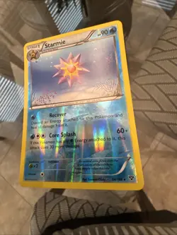 Pokemon Card XY Base Set Reverse Holo Starmie 34/146 (Reverse Rare) - Image 4