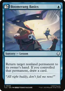 Boomerang Basics 46 Avatar: The Last Airbender NM EN - Image 1