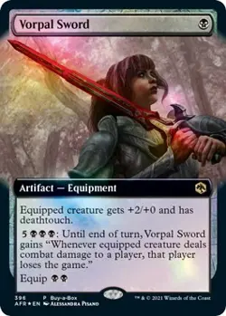 Vorpal Sword - Foil LP MTG Buy-A-Box Promos - Image 1