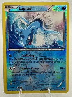 Pokemon Lapras Holo Rare Reverse Holo XY Base Set 35/146 NM - Image 1