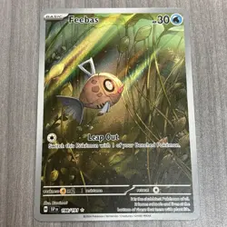 Pokemon TCG Feebas 198/191 Illustration Rare, Surging Sparks Near Mint Condition - Image 1
