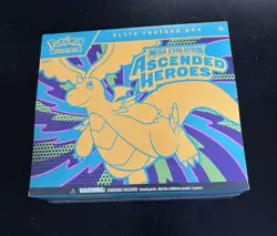 Pokemon Mega Evolutions Ascended Heroes Elite Trainer Box ETB (SEALED) - Image 1