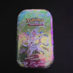 Pokemon TCG: Prismatic Evolutions Mini Tin *Sylveon* Factory Sealed - Image 1
