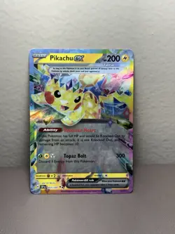 Pikachu EX Surging Sparks 57/191 Pokemon TCG Mint Condition - Image 1