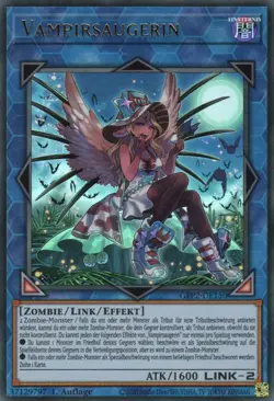 yugioh 1x Vampirsaugerin GFP2-DE150 ULTRA 1AUFLAGE DEUTSCH - Image 1