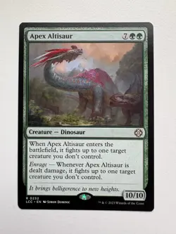 Apex Altisaur MTG Magic the Gathering Card NM Near Mint LCC - Image 1