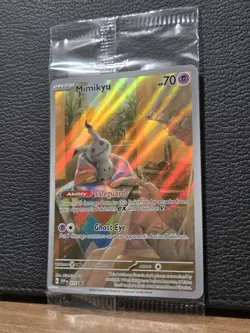 Pokemon TCG Mimikyu Scarlet & Violet Promo Card 075/Promo Sealed - Image 3