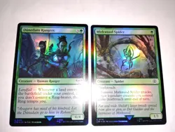 Dunedain Rangers + Mirkwood Spider - 2 FOIL MTG Cards - Image 2
