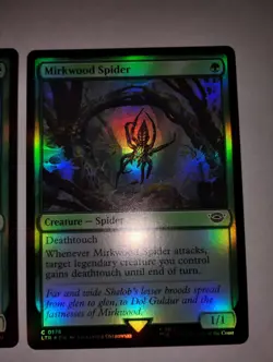 Dunedain Rangers + Mirkwood Spider - 2 FOIL MTG Cards - Image 3
