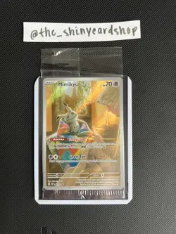 Mimikyu 075 FULL ART | Scarlet & Violet Promo Cards | Near Mint *SEALED* - Image 1