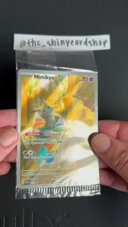 Mimikyu 075 FULL ART | Scarlet & Violet Promo Cards | Near Mint *SEALED* - Image 2