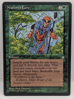 Nature's Lore Ice Age Regular LP MTG - Image 1