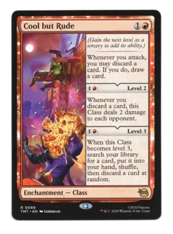 Cool but Rude #0089 NM Rare MTG Teenage Mutant Ninja Turtles TMT - Image 1