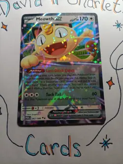 Meowth EX 62/88 : Double Rare - Perfect Order Pokemon TCG English Pack Fresh - Image 1