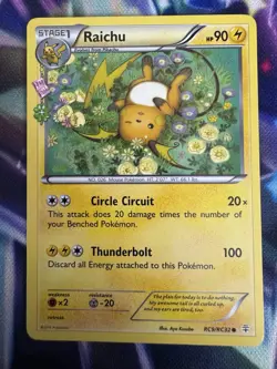 Raichu RC9/RC32 - XY Generations Radiant Collection - 2016 Pokemon - VLP - Image 1