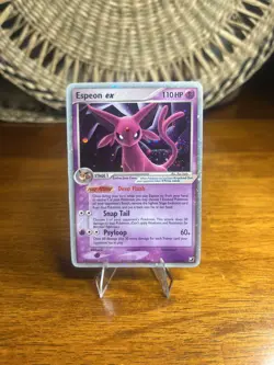 Pokemon TCG Espeon EX Unseen Forces Holo 102/115 MP *SWIRL* - Image 3