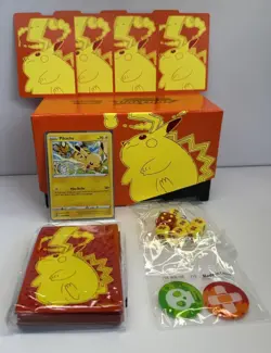 **EMPTY BOX** Pokemon Celebrations Train On With 58 Sleeves, Dice And Two Tokens - Image 1
