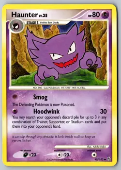 Pokemon: Haunter Uncommon Stormfront 40/100 LP - Image 1