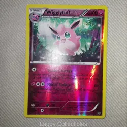 Pokemon XY 89/146 Wigglytuff - Reverse Holo Rare - Heavily Played - Image 3