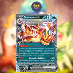 Carte Pokemon Francaise - Dracaufeu EX SVP 196 - Ecarlate et Violet Promo - Image 1
