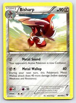 Bisharp 82/146 Rare XY Pokemon Lightly Played - Image 1