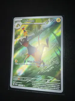 Pokemon TCG SV06 Twilight Masquerade Heliolisk 177/167 IR Holo 100 HP EN - Image 1