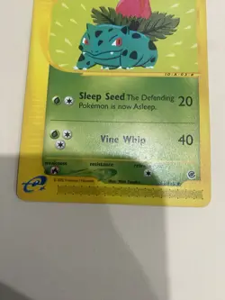 Pokemon TCG Ivysaur Holo Uncommon 82/165 Expedition 80 HP English 2002 - Image 2